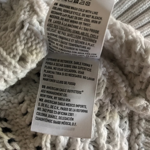 [AEO] Cotton Scoop Neck Knit Sweater - Picture 7 of 7